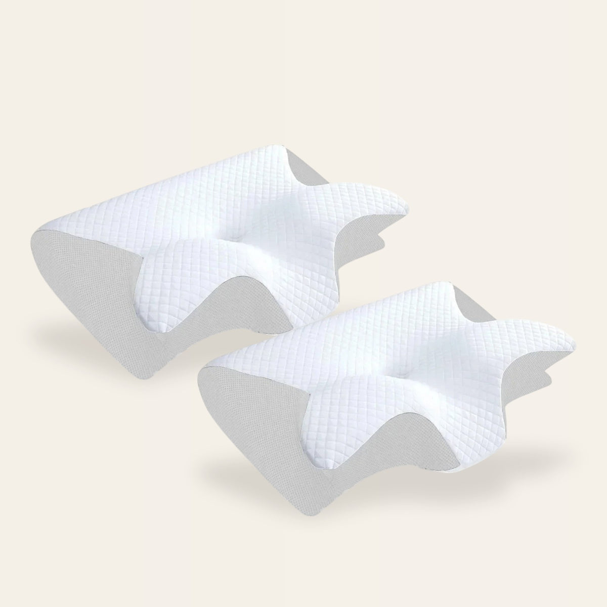 Deux oreillers cervicaux Nukka – formule Duo
