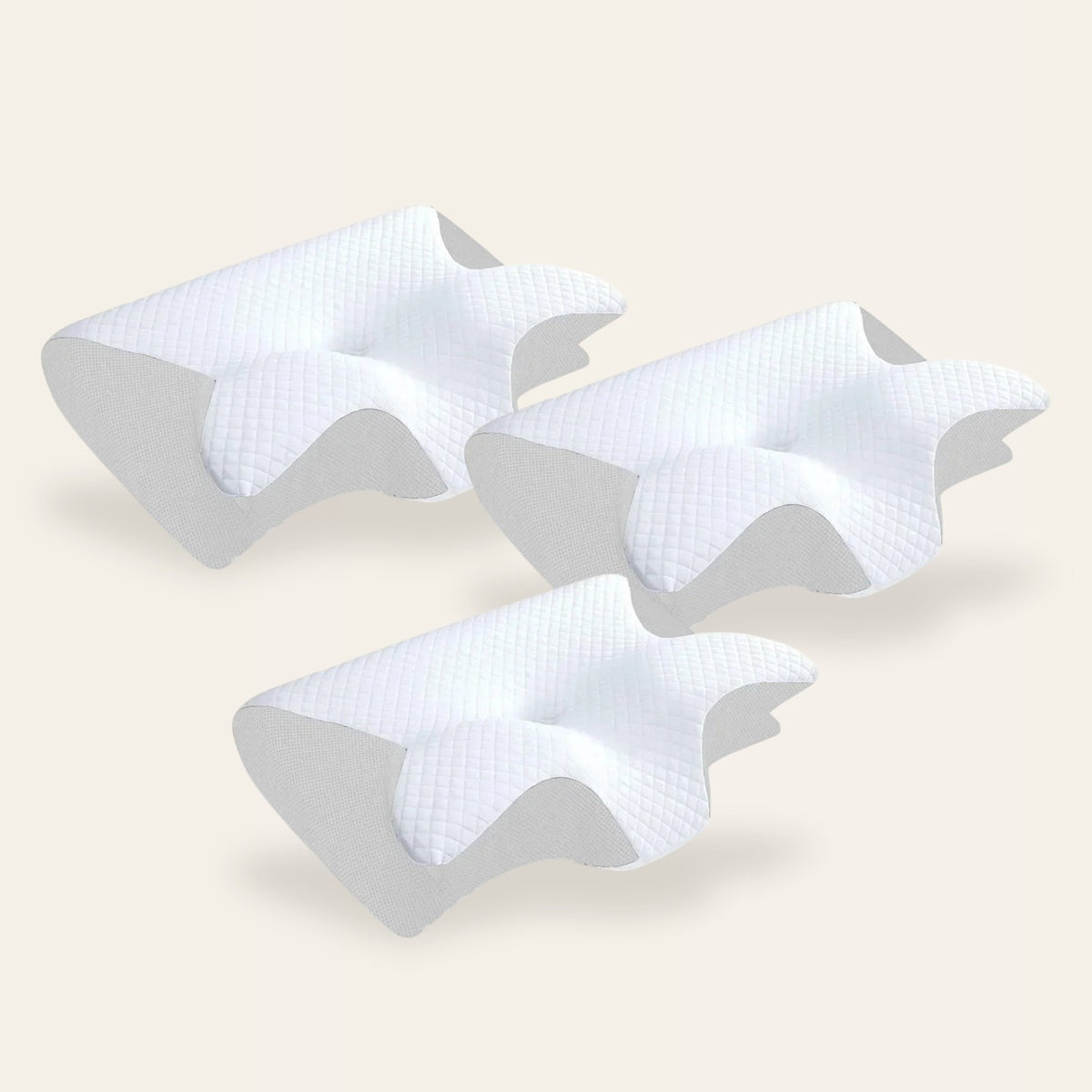 Trois oreillers cervicaux Nukka – formule Trio